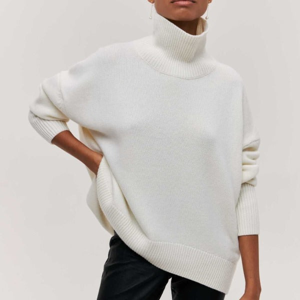 Camille Pull Femme Hiver Maille Douce Confortable & Coupe Chic Légèrement Ample, vue 8