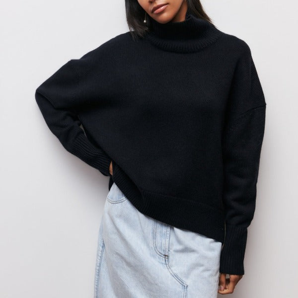 Camille Pull Femme Hiver Maille Douce Confortable & Coupe Chic Légèrement Ample, vue 7