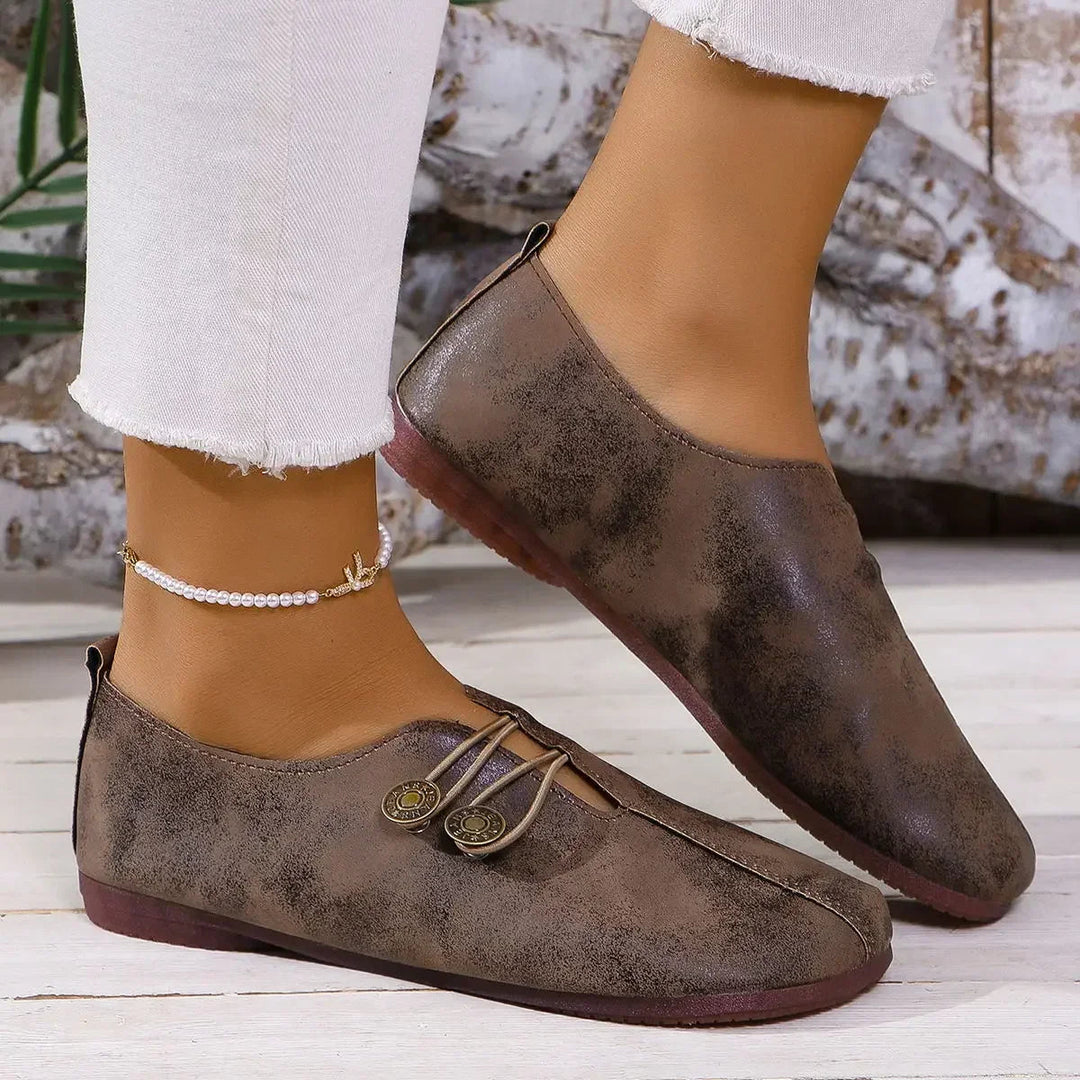 Chaussures Mocassins Bouton pour femme, vue 11