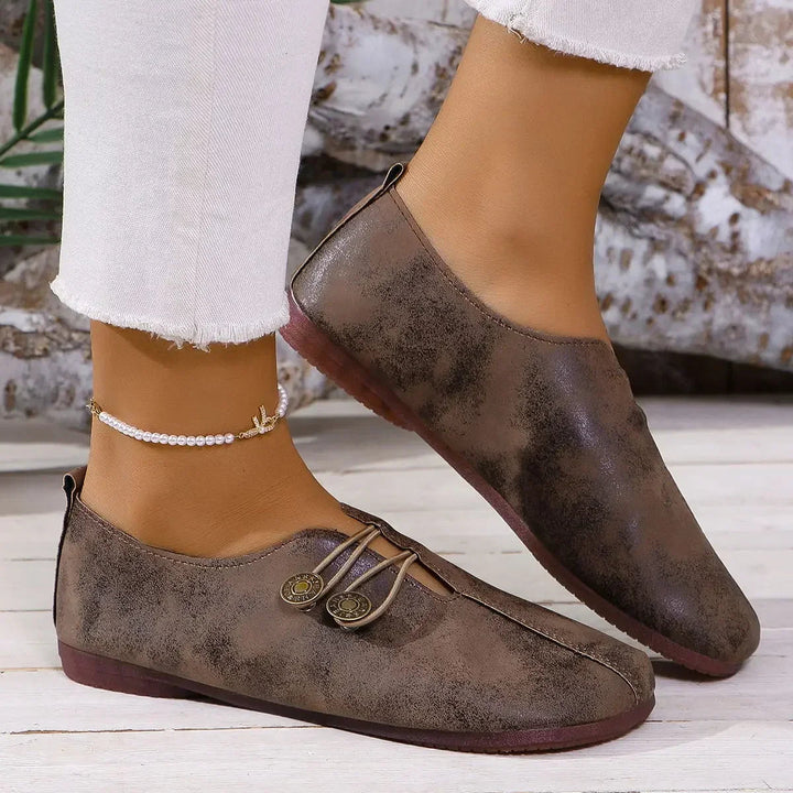 Chaussures Mocassins Bouton pour femme, vue 11