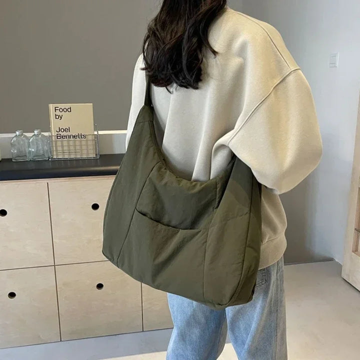 Lucille Sac Bandoulière Femme Grand Sac Élégant avec Compartiments & Sangle Réglable, vue 7
