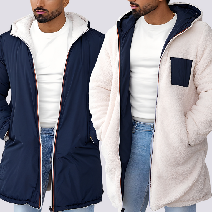 Hubert Veste Thermique pour Homme Manteau d’Hiver Chaud au Design Moderne pour un Usage Quotidien et en Plein Air, vue 3