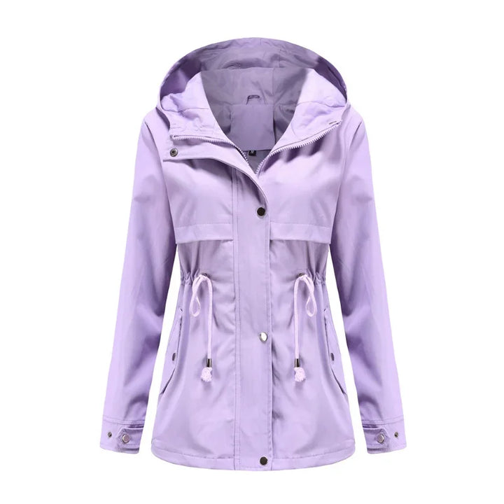 Madeline Manteau Imperméable Femme Capuche Réglable, Léger & Résistant pour Pluie, vue 3