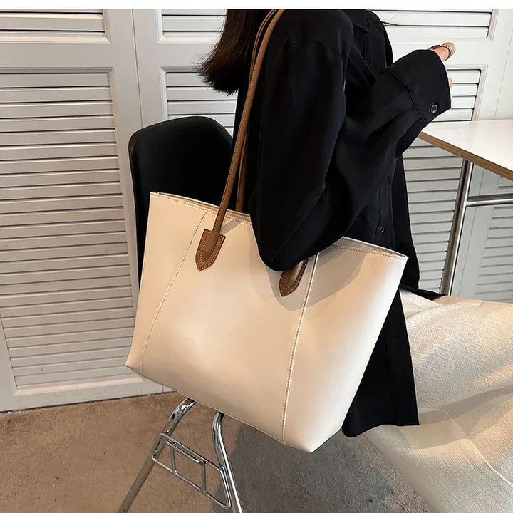 Jivika Sac à Main Femme Grand Fourre-Tout en Simili Cuir avec Compartiment Spacieux & Poches Intérieures, vue 7