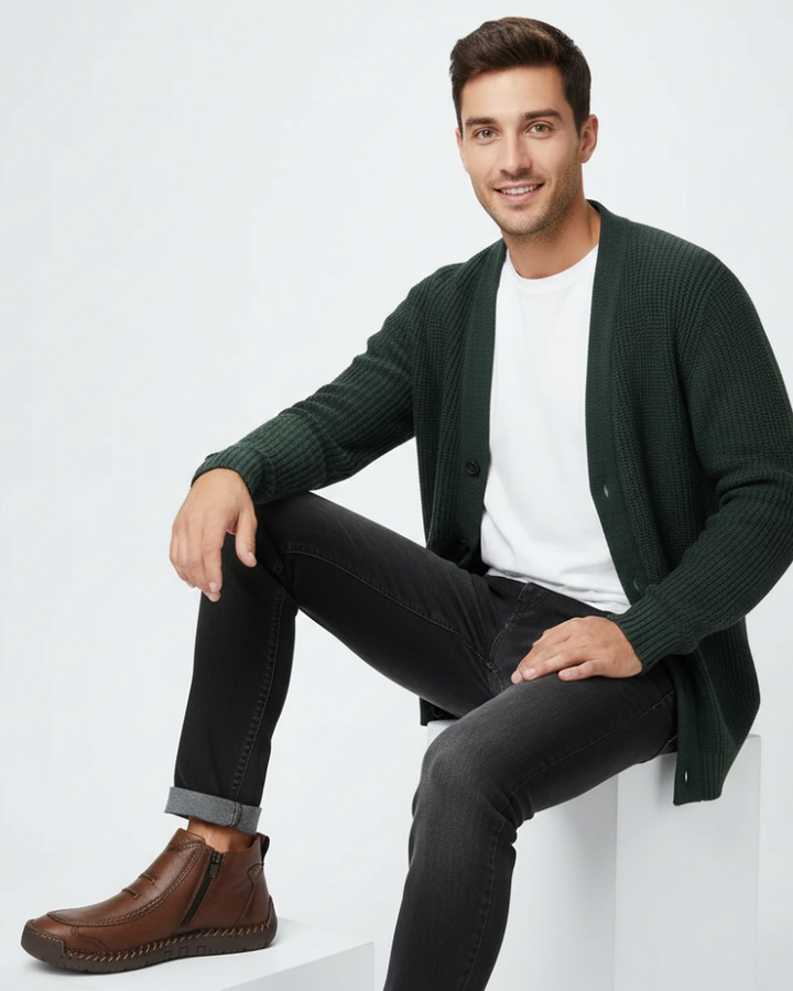 Quinn Chaussures Homme à Soutien Ergonomique Zip Latéral, Confort Durable & Style Élégant, vue 9
