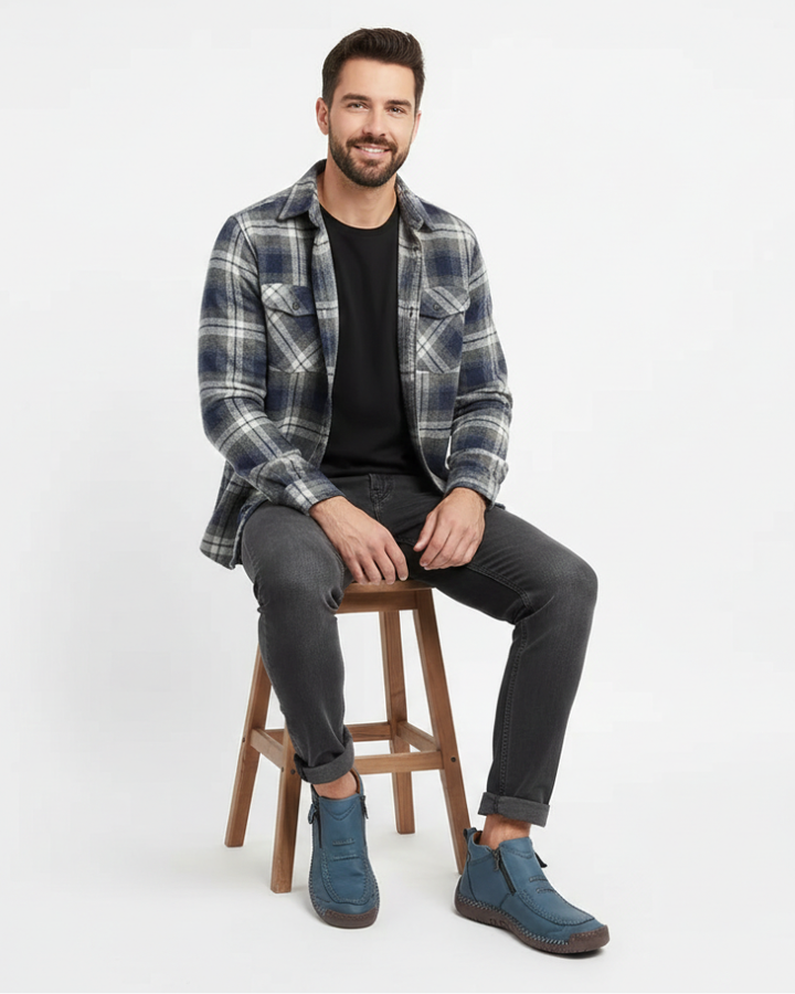 Quinn Chaussures Homme à Soutien Ergonomique Zip Latéral, Confort Durable & Style Élégant, vue 8