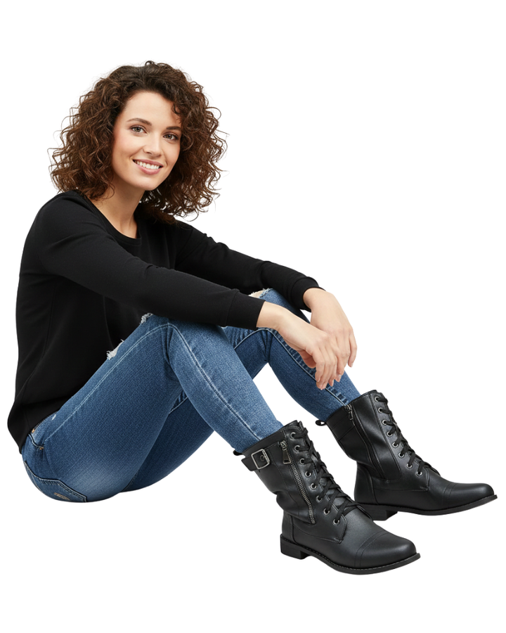 Helen Bottes Femme Chaussures de Marche Confortables avec Soutien & Semelle Amortissante, vue 6