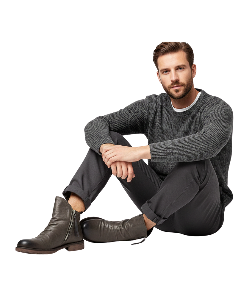 Daniel Bottines Homme à Zip Boots Modernes Élégantes Silhouette Ajustée et Polyvalente, vue 4