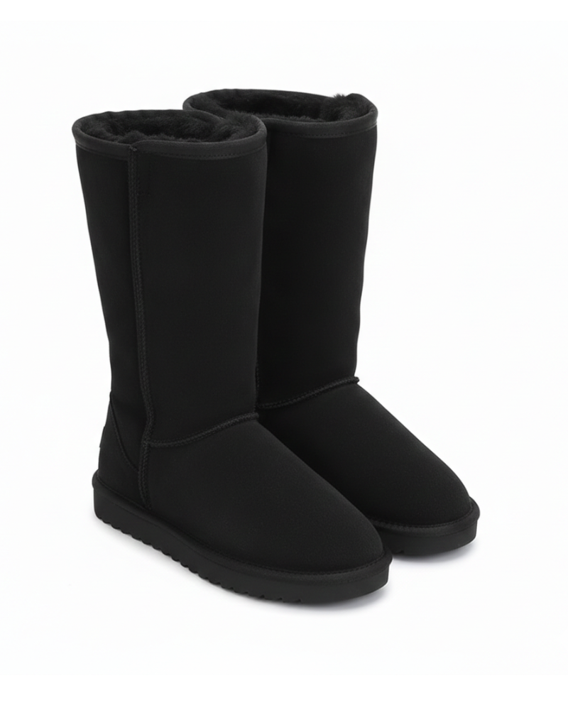 Zariah Bottes Hautes Femme Bottes d’Hiver Chaudes avec Doublure Douce et Semelle Antidérapante