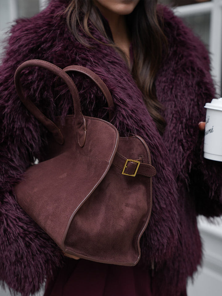 Celine Sac Bandoulière Femme Sac en Cuir pour Usage Quotidien, Travail et Voyage, vue 7