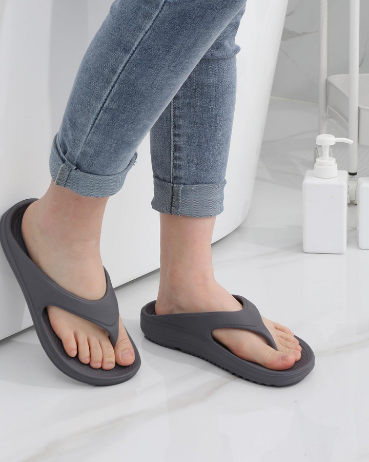Sora Tongs Femme Sandales Confort “Cloud” avec Soutien de Voûte & Amorti EVA, vue 5