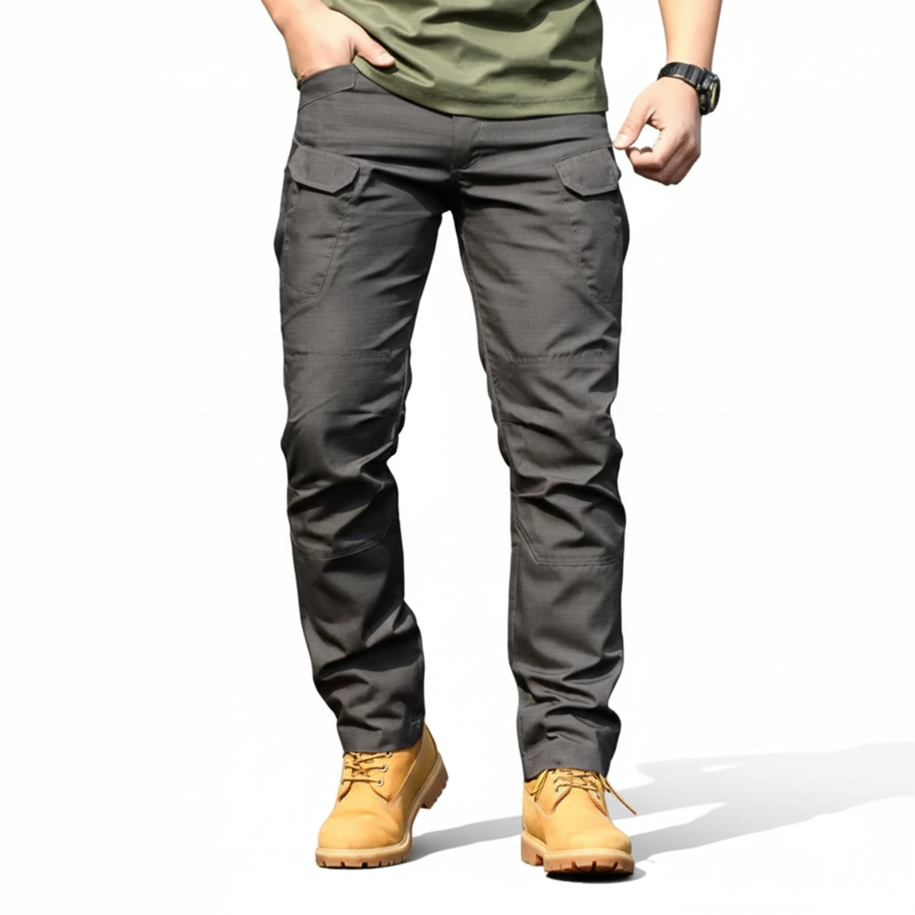 Troy Pantalon Tactique Homme Pantalon de Travail Imperméable avec Poches Cargo & Genoux Renforcés, vue 3