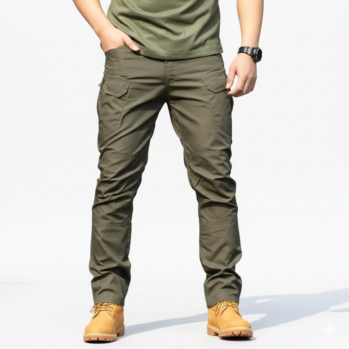 Troy Pantalon Tactique Homme Pantalon de Travail Imperméable avec Poches Cargo & Genoux Renforcés, vue 5