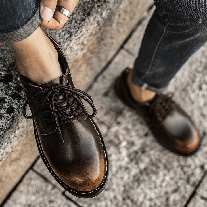 Enzo Chaussures Homme Casual Modèle Bas à Lacets avec Semelle Durable pour le Quotidien, vue 10