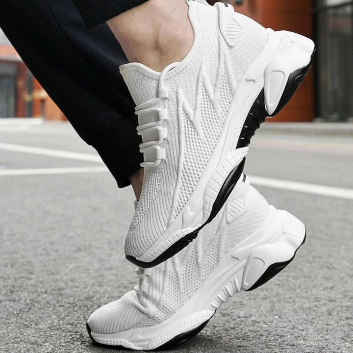 Jaxon Baskets Homme Sneakers Rehaussantes avec Design Respirant & Structure Ultra-Légère, vue 4