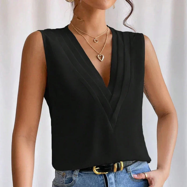 Vaelleaxa | Blouse élégante sans manches