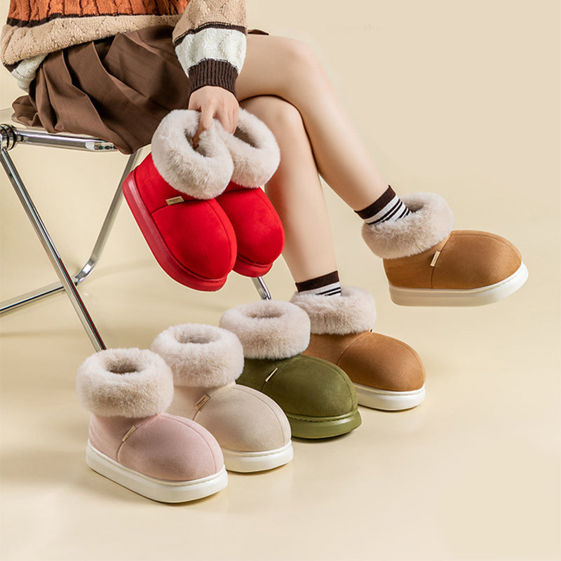 Valentin Bottes d’Hiver en Peluche pour Homme Chaudes, Confortables & à Semelle Antidérapante, vue 12