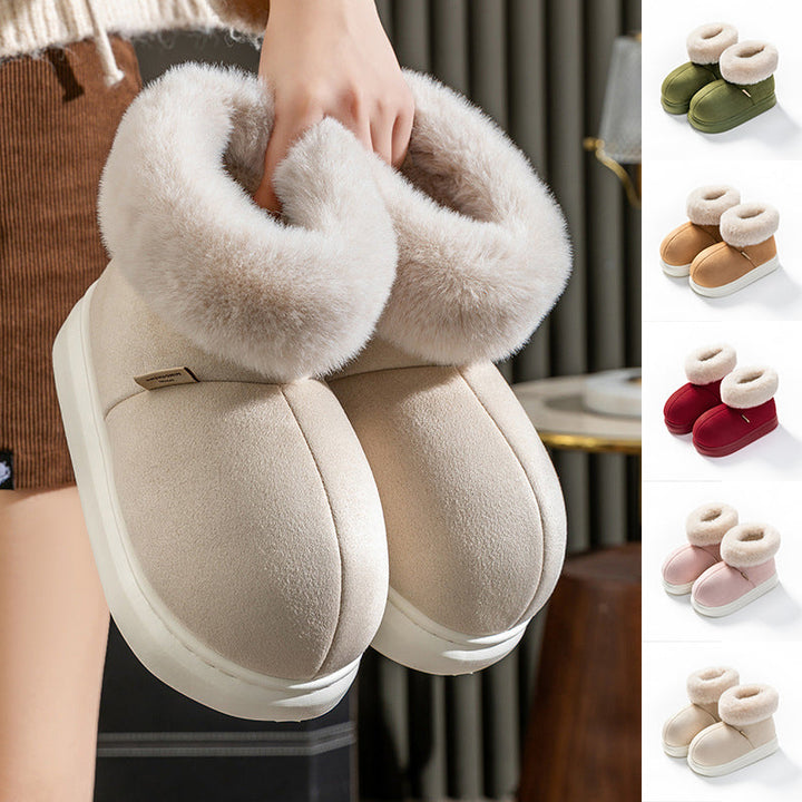 Valentin Bottes d’Hiver en Peluche pour Homme Chaudes, Confortables & à Semelle Antidérapante, vue 10