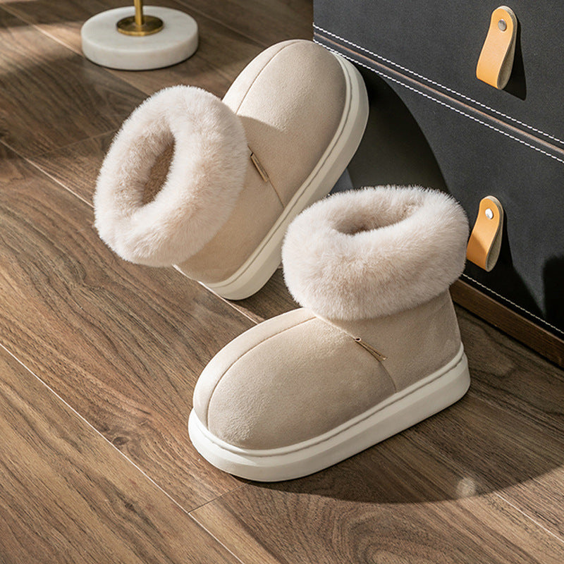 Valentin Bottes d’Hiver en Peluche pour Homme Chaudes, Confortables & à Semelle Antidérapante, vue 9