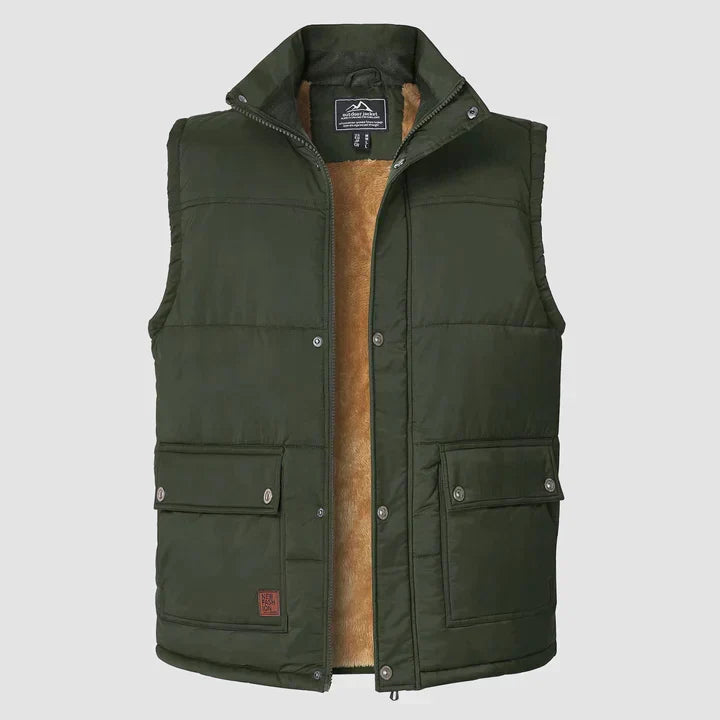 Mark Gilet Homme Bodywarmer Sans Manches avec Poches Pratiques & Confort Quotidien, vue 11