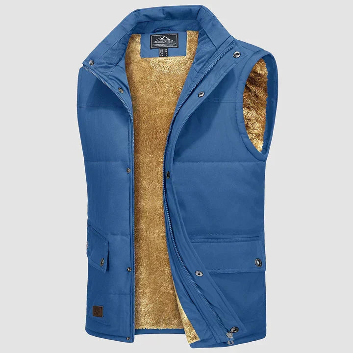 Mark Gilet Homme Bodywarmer Sans Manches avec Poches Pratiques & Confort Quotidien, vue 2