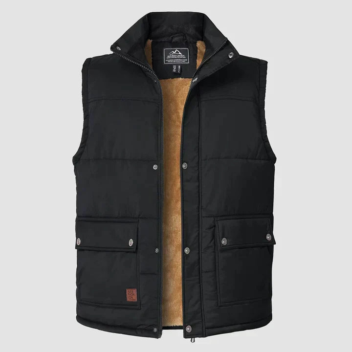 Mark Gilet Homme Bodywarmer Sans Manches avec Poches Pratiques & Confort Quotidien, vue 3