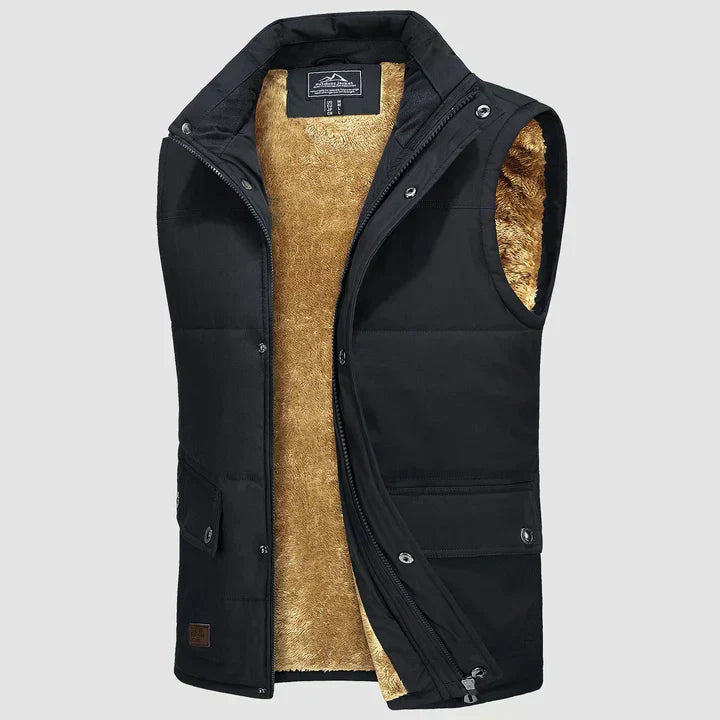 Mark Gilet Homme Bodywarmer Sans Manches avec Poches Pratiques & Confort Quotidien, vue 4