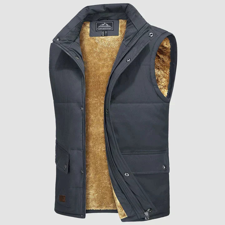 Mark Gilet Homme Bodywarmer Sans Manches avec Poches Pratiques & Confort Quotidien, vue 6