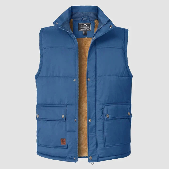 Mark Gilet Homme Bodywarmer Sans Manches avec Poches Pratiques & Confort Quotidien, vue 7