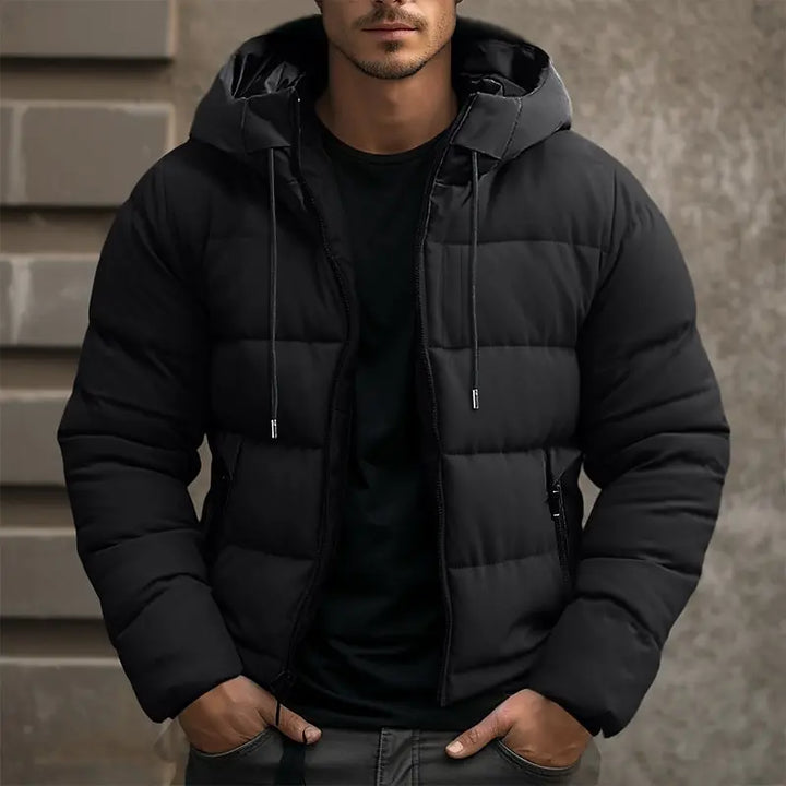 Marvin Manteau Homme Longue Veste d’Hiver Chaude & Confortable avec Poches Pratiques, vue 2