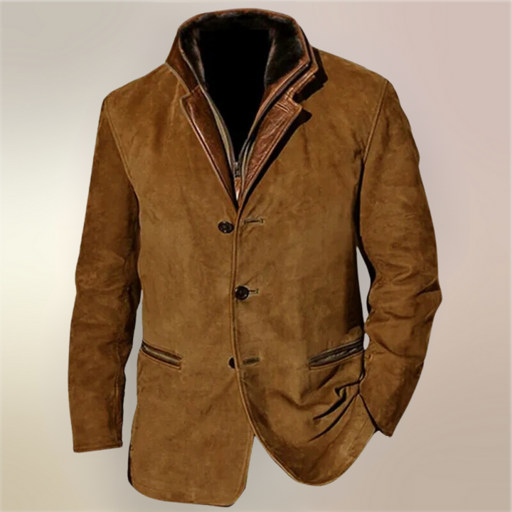 Aaron Veste Vintage Homme Veste Classique Élégante Style Rétro & Confort Moderne, vue 8