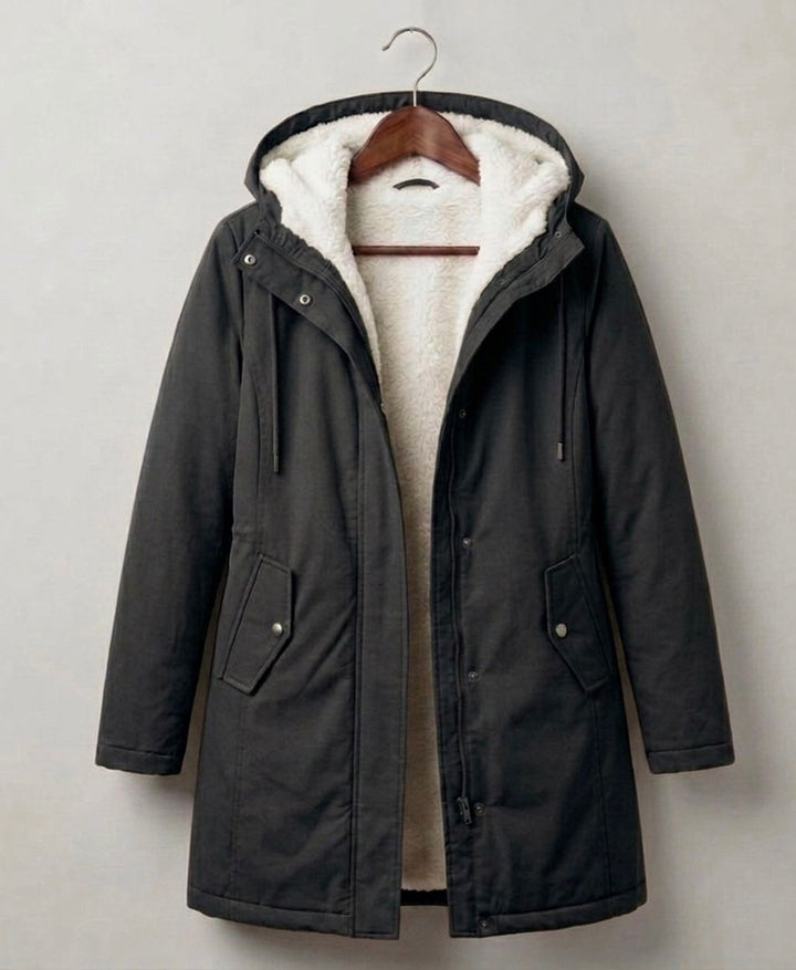 Parka d'Hiver Doublée en Polaire pour femme, vue 3