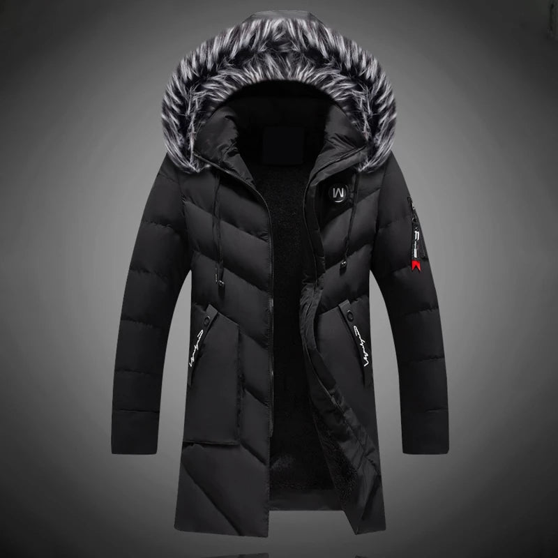 Ryan Manteau Homme d’Hiver Isolation Chaude, Tissu Déperlant & Capuche Ajustable, vue 2