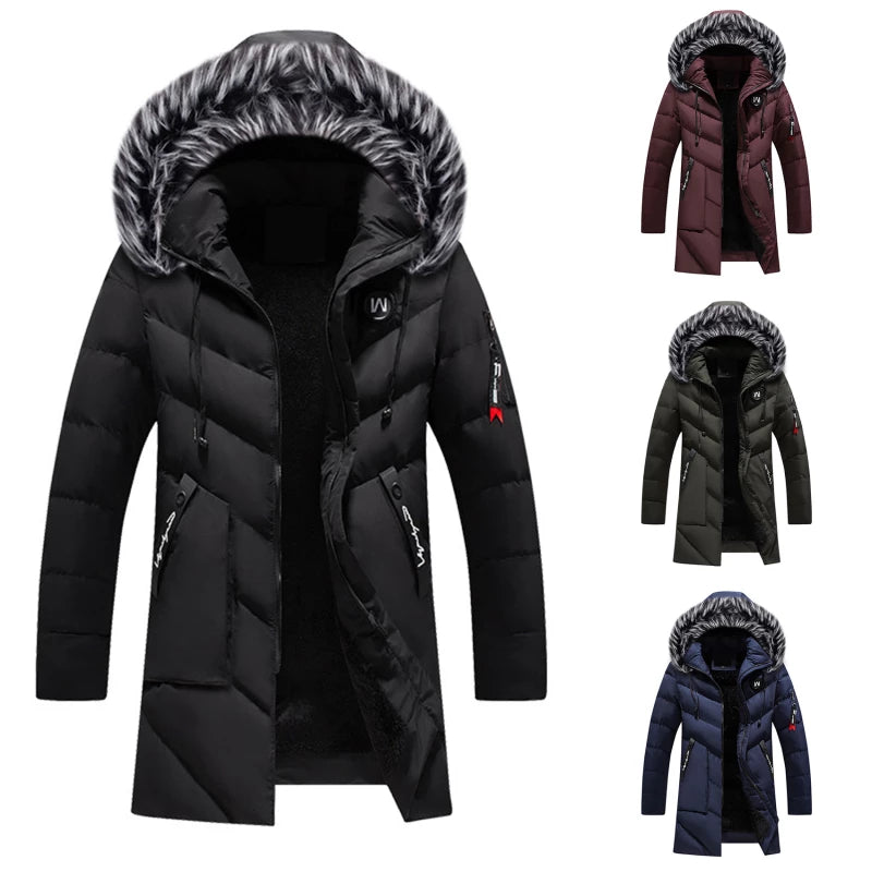 Ryan Manteau Homme d’Hiver Isolation Chaude, Tissu Déperlant & Capuche Ajustable, vue 7
