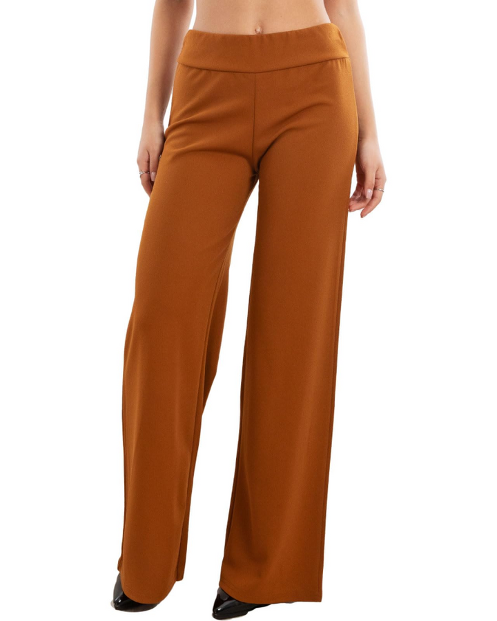 Ellery Pantalon Palazzo Femme Taille Élastique Coupe Large Fluide et Élégante, vue 10