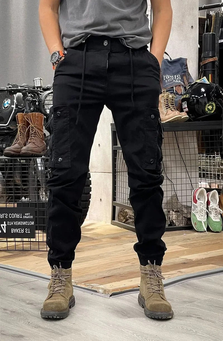 David Pantalon Homme Pantalon Cargo Stretch avec Spandex Confortable & Polyvalent, vue 10