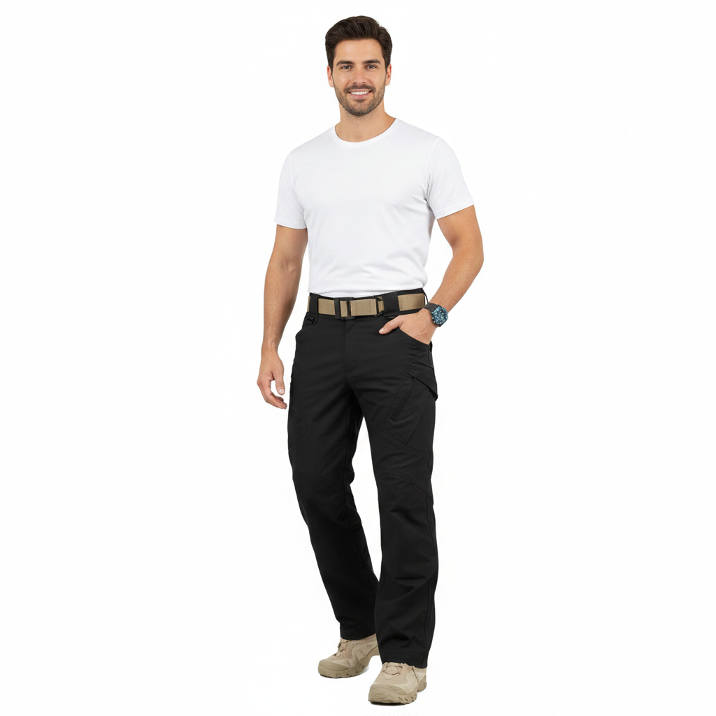Zac Pantalon Cargo Homme Imperméable Outdoor & Travail avec Coupe Confortable