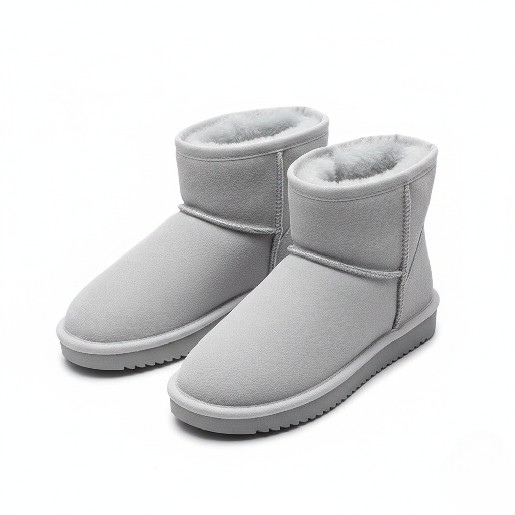 Zafira Bottines Femme Doublées Polaire Boots Courtes Confortables Effet Daim, vue 17