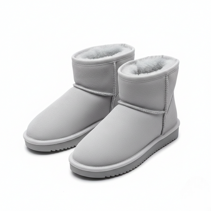 Zafira Bottines Femme Doublées Polaire Boots Courtes Confortables Effet Daim, vue 17
