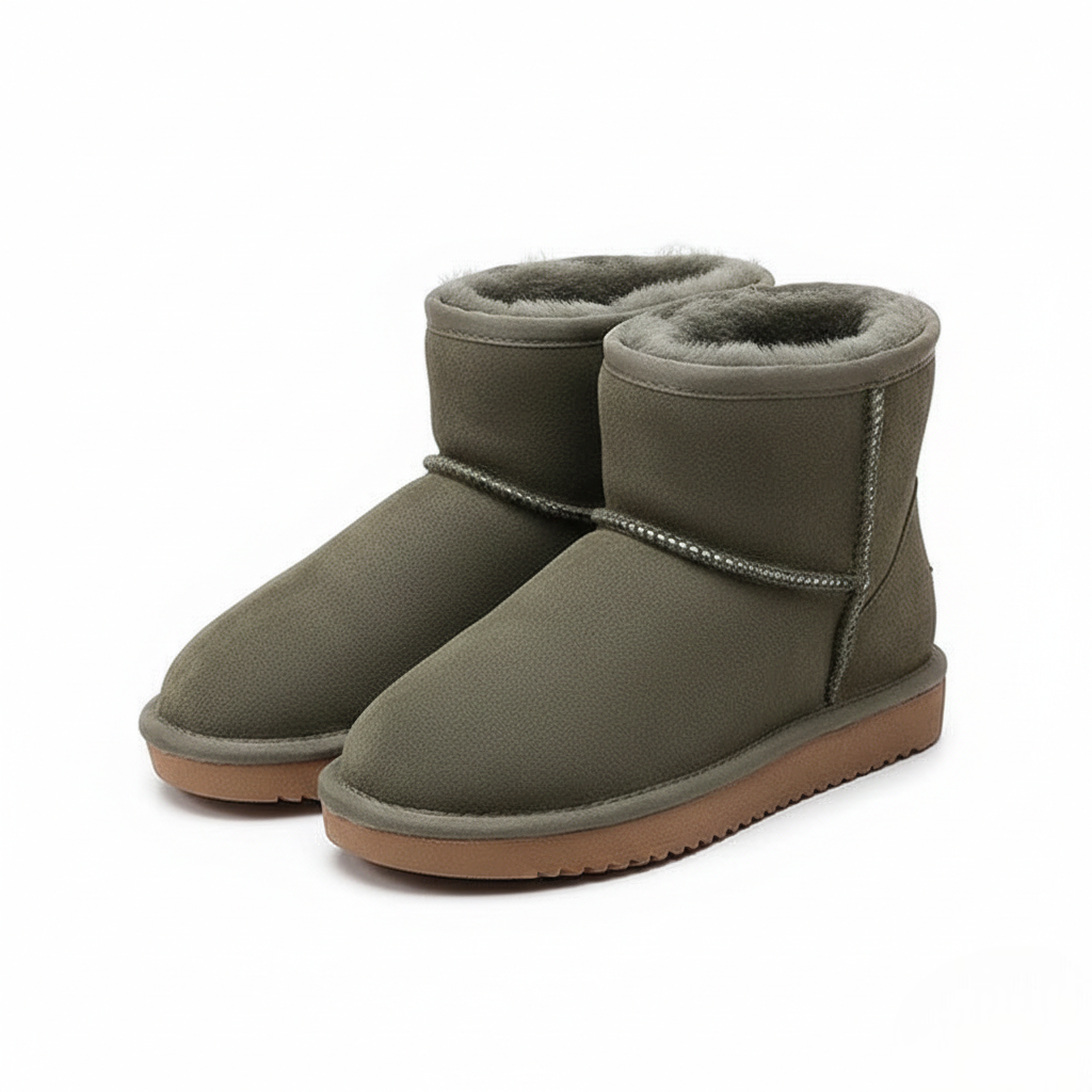Zafira Bottines Femme Doublées Polaire Boots Courtes Confortables Effet Daim, vue 15