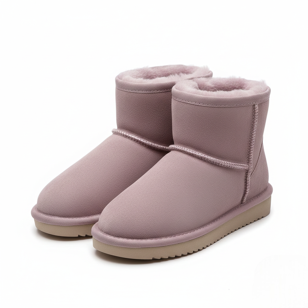 Zafira Bottines Femme Doublées Polaire Boots Courtes Confortables Effet Daim, vue 13