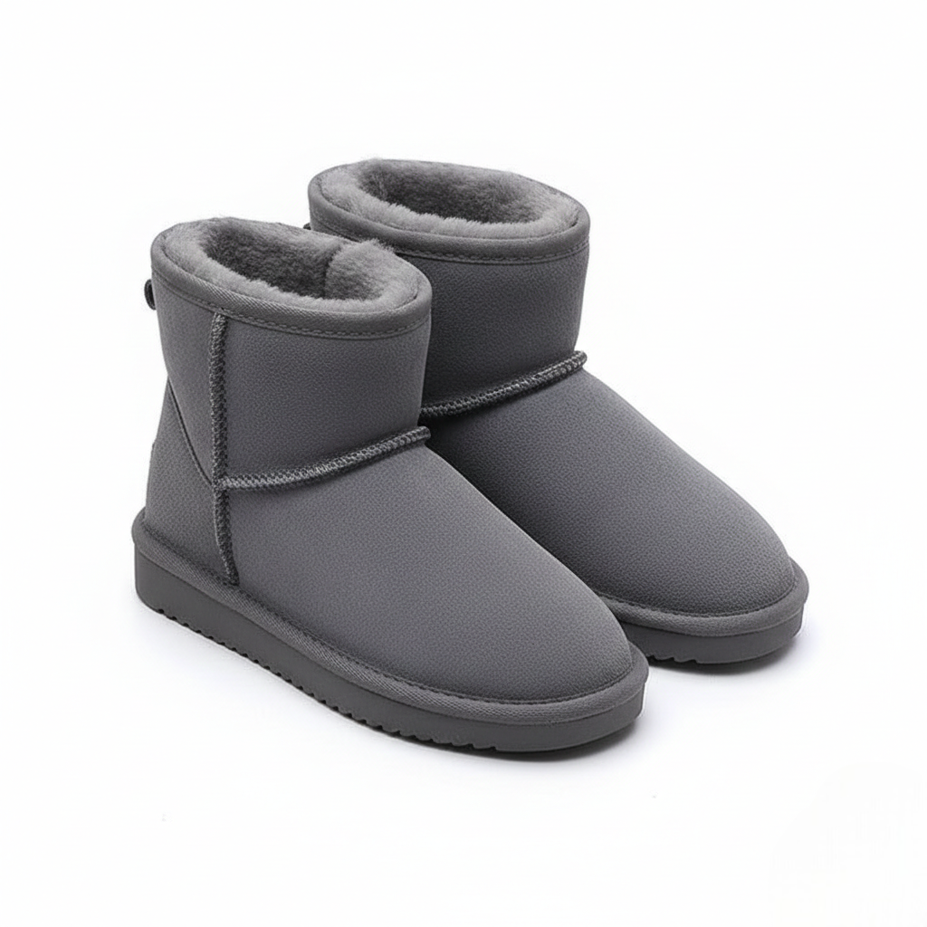 Zafira Bottines Femme Doublées Polaire Boots Courtes Confortables Effet Daim, vue 9