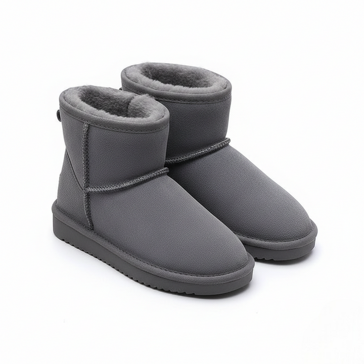 Zafira Bottines Femme Doublées Polaire Boots Courtes Confortables Effet Daim, vue 9