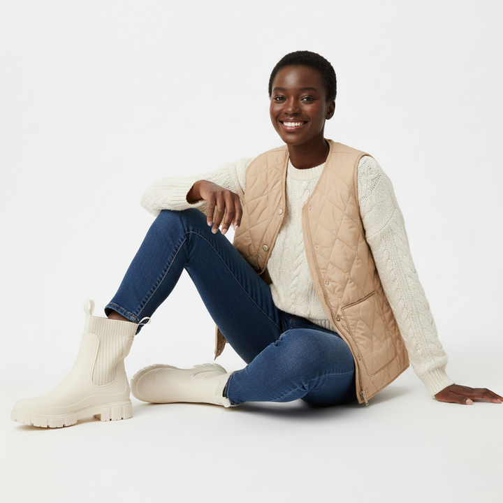 Zaria Bottes de Pluie Femme Imperméables Légères avec Semelle Antidérapante, vue 6