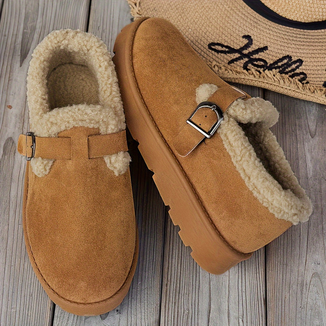 Lena | Bottines d’hiver douillettes à soutien ergonomique