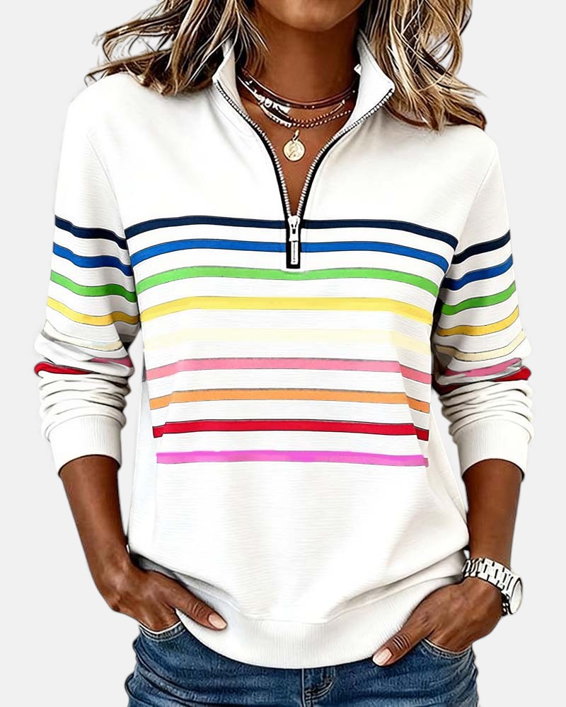 Pull en Maille Coloré pour femme, vue 3