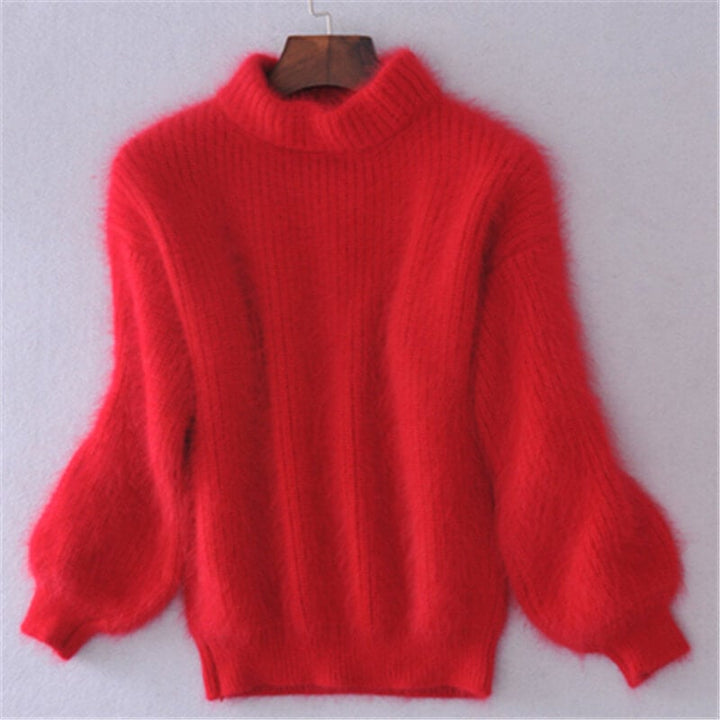 Emilie Pull Femme Pull en Laine Tricoté Lâche Confortable & Élégant au Style Moderne, vue 8
