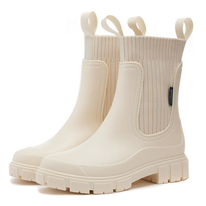 Zaria Bottes de Pluie Femme Imperméables Légères avec Semelle Antidérapante, vue 5
