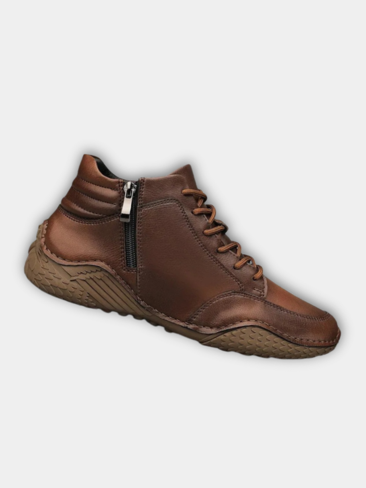 BOTTES EN CUIR ROBUSTES POUR HOMMES