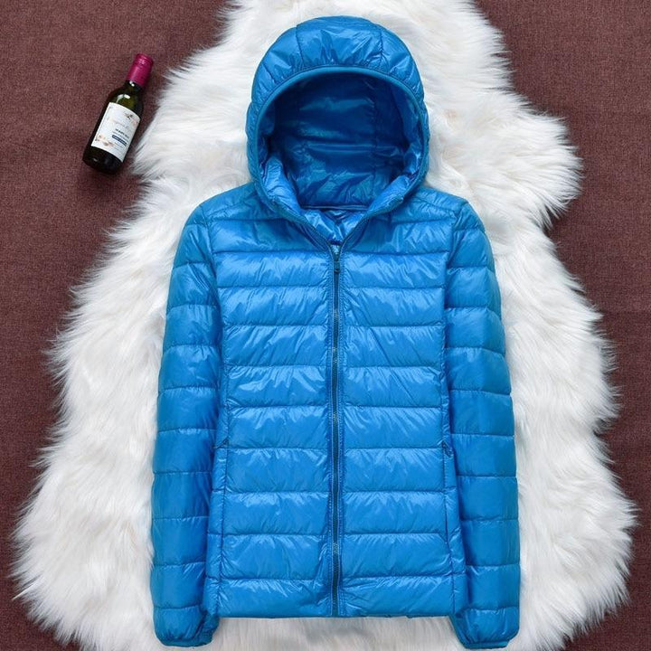 Nora Veste Femme Veste Imperméable Ultra-Légère avec Capuche Amovible & Plis Élégants, vue 8